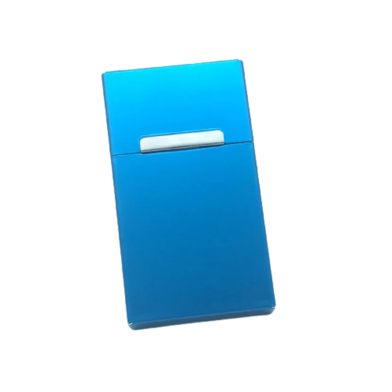 The New Magnetic Ladies Cigarette Case Can Accommodate 20 Cigarettes Aluminum Cigarette Case Smoking Accessories