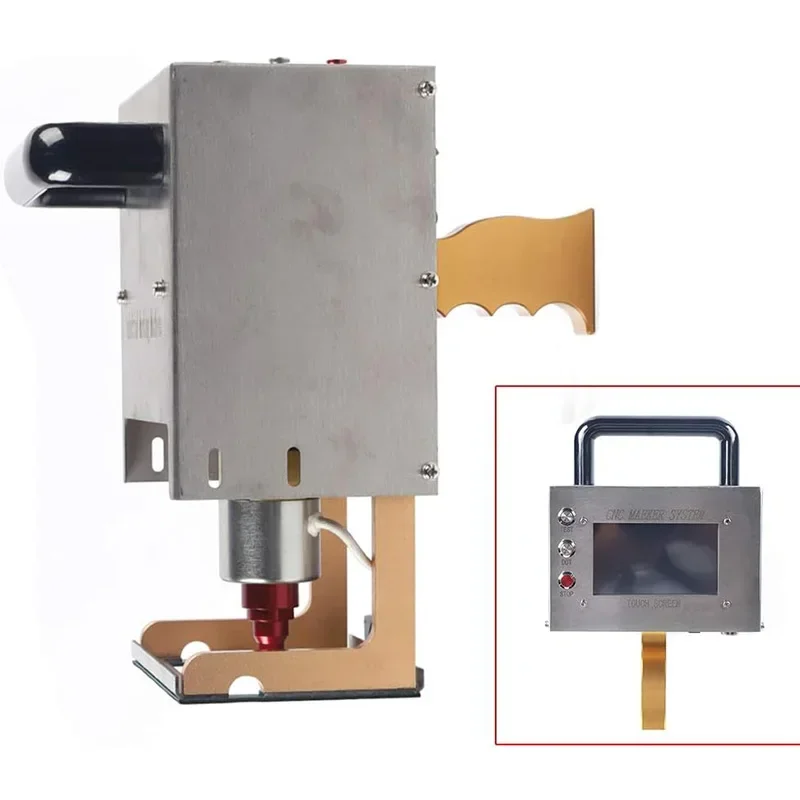 90*30MM Portable Handheld Dot Peen Marking Machine High Speed Metal Pin Stamping tool Engraving Marking Machine