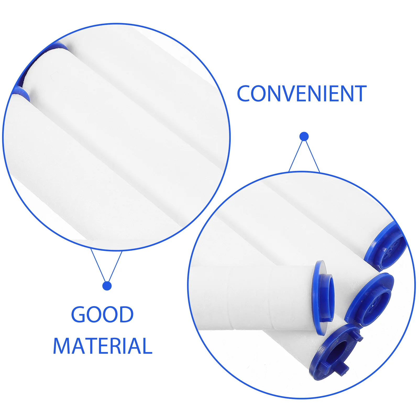 

4Pcs Replacement Shower Head Filter Core Calcium Sulfite Ball for Home Bathroom Water Filter Filtering Tool Replacement Parts