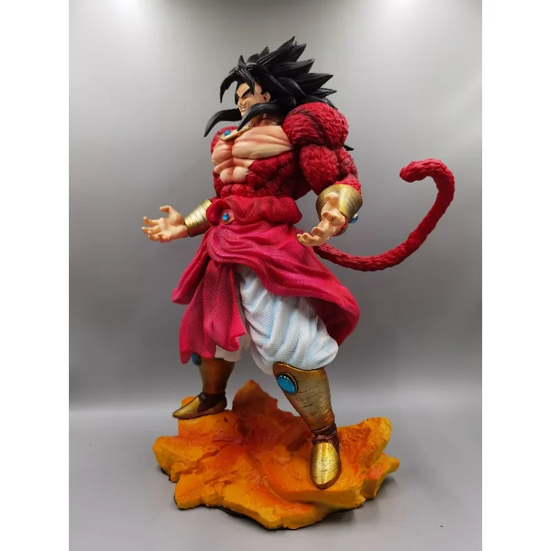 50cm Dragon Ball Anime Figures Broli Super Saiyan Anime Action Collection Model Desktop Ornaments Children Toys Holiday Gifts