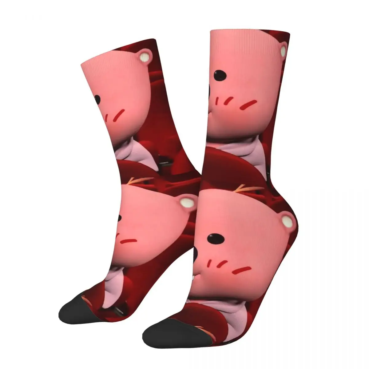 

Harajuku Cute Loopy Soccer Socks Polyester Long Socks for Unisex