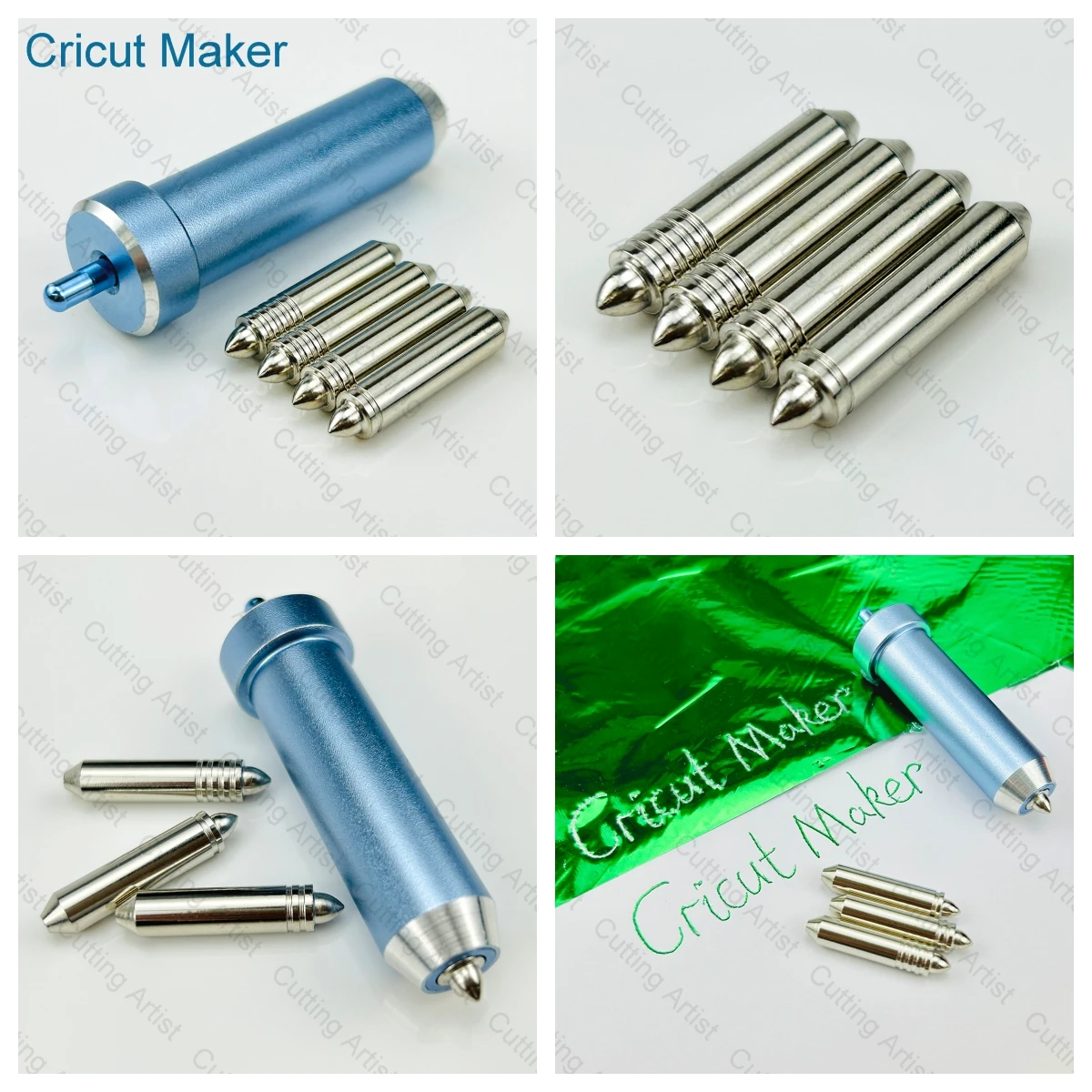 Deep Point Blade & Tool Holder & Foil Transfer Kits for Cricut Maker 3 Explore 3 Air 2 Top-Notch Materials Long Working Life