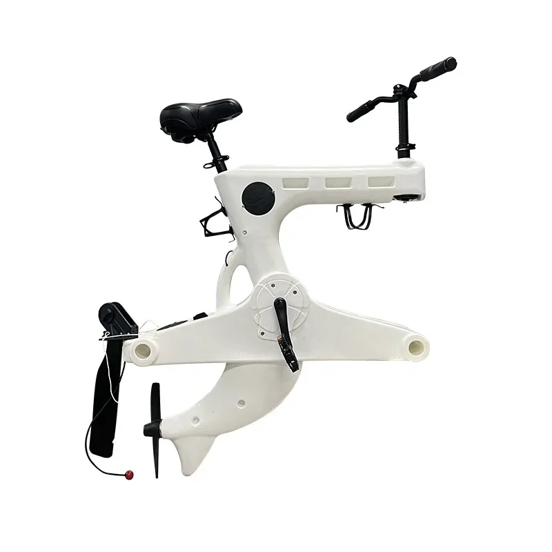 

Water bicycle plastic plus metal pedals are stable and convenient for sightseeing and leisure boat frame