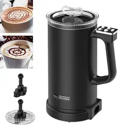 Milk Frother 11.8oz/350ml Milk Frother and Steamer for Cappuccino Macchiato