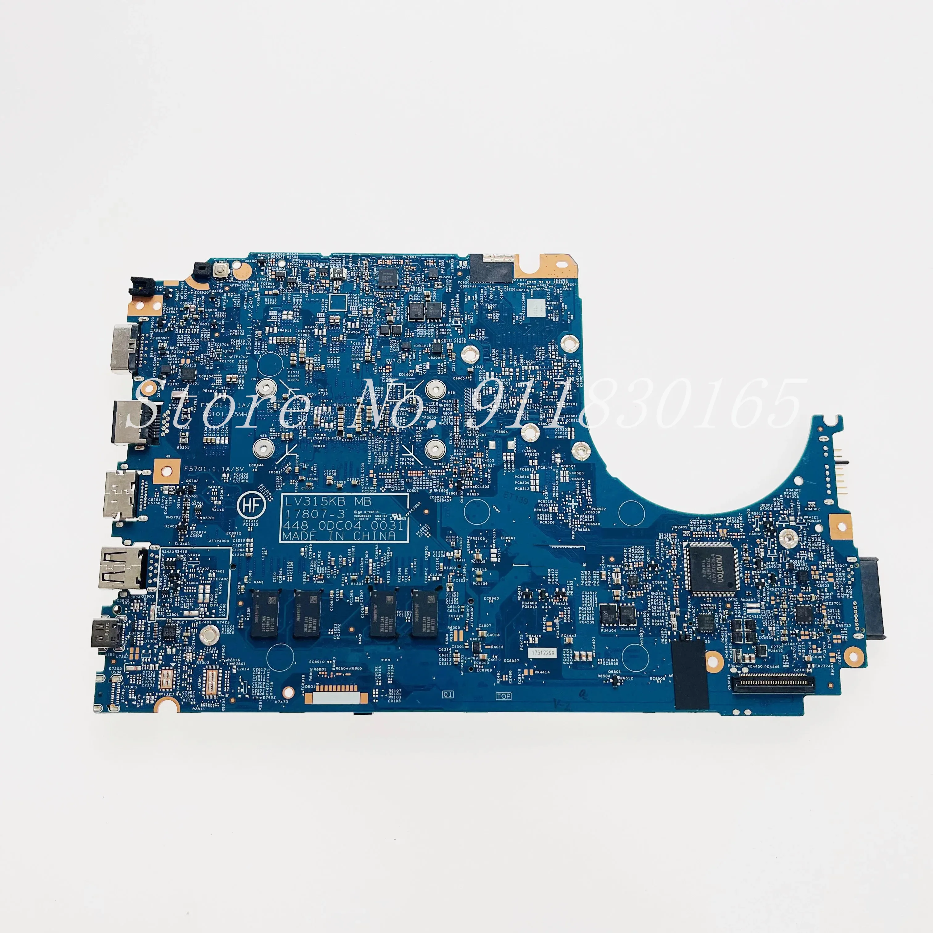 Imagem -02 - Placa-mãe para Lenovo V330 V33015ikb V330-15ikb I38130u I59250u I7-8550u I7-8550u 4g Ram M530 2g mb 178073 448.0dc04.0031