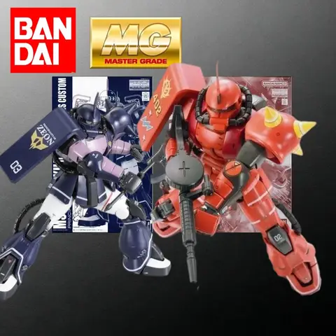 1/100 MG MS-06S Zaku II Set, Commander Ver.2.0 & Johnny Ridden Custom, Linked  Dual Antennas & Full  for MSV Gundam Collection