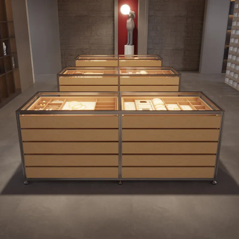 

！@Aluminum Profile Nordic Modern Commercial Multifunctional Customizable Storage Cabinet Drawer Sideboard DIY File Made Mainland