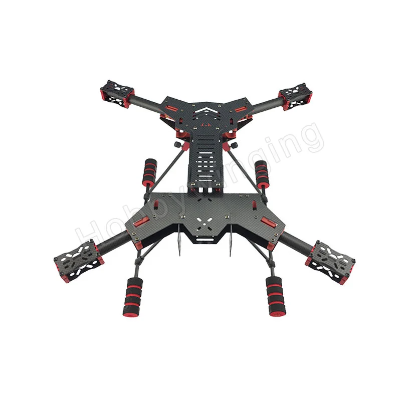 JMRRC H450 Carbon Fiber Folding FPV Quadcopter Aircraft Frame Kit with Ultra-light Landing Gear H4 Rack