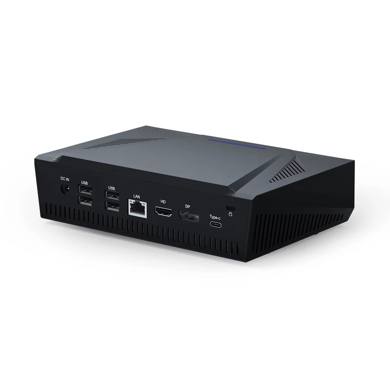 I9-9880H 8-core mini computer with solid state drive + hard disk storage window