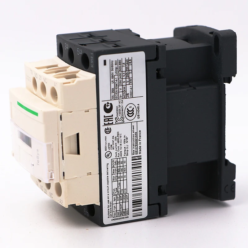 

LC1D09C7 AC electric magnetic Contactor 3P 3NO LC1-D09C7 9A 32V AC coil