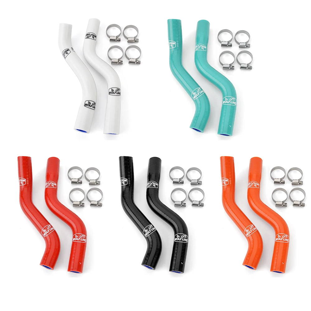 450 MT 2025 Motorcycle Silicone Radiator Coolant Hose kit Water-cooled Pipes Tube For CF Moto 450MT 2024