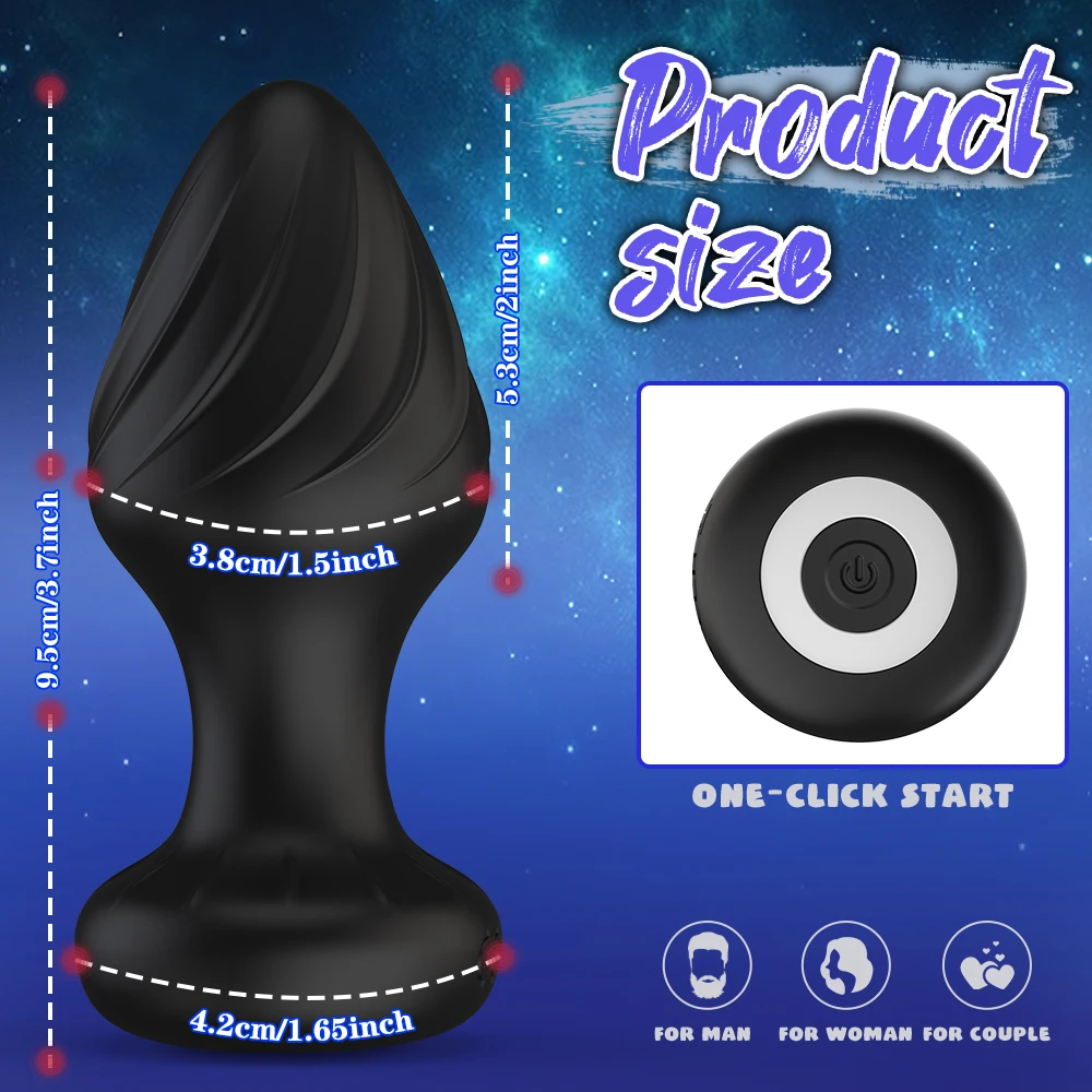 APP التحكم قوية جهاز تدليك للبروستاتا هزاز ذكر المكونات الشرج أنثى بعقب المكونات تهتز الجنس لعب الكبار للرجال مثلي الجنس النساء #3
