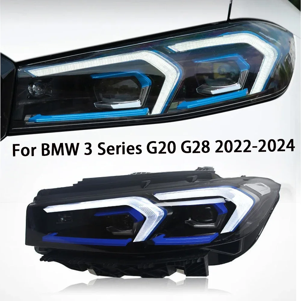 

Car For BMW 320i 3 Series G20 G28 LED Headlights 2020-2024 Lamp DRL Signal Projector Lens Auto Accessories Front Lights