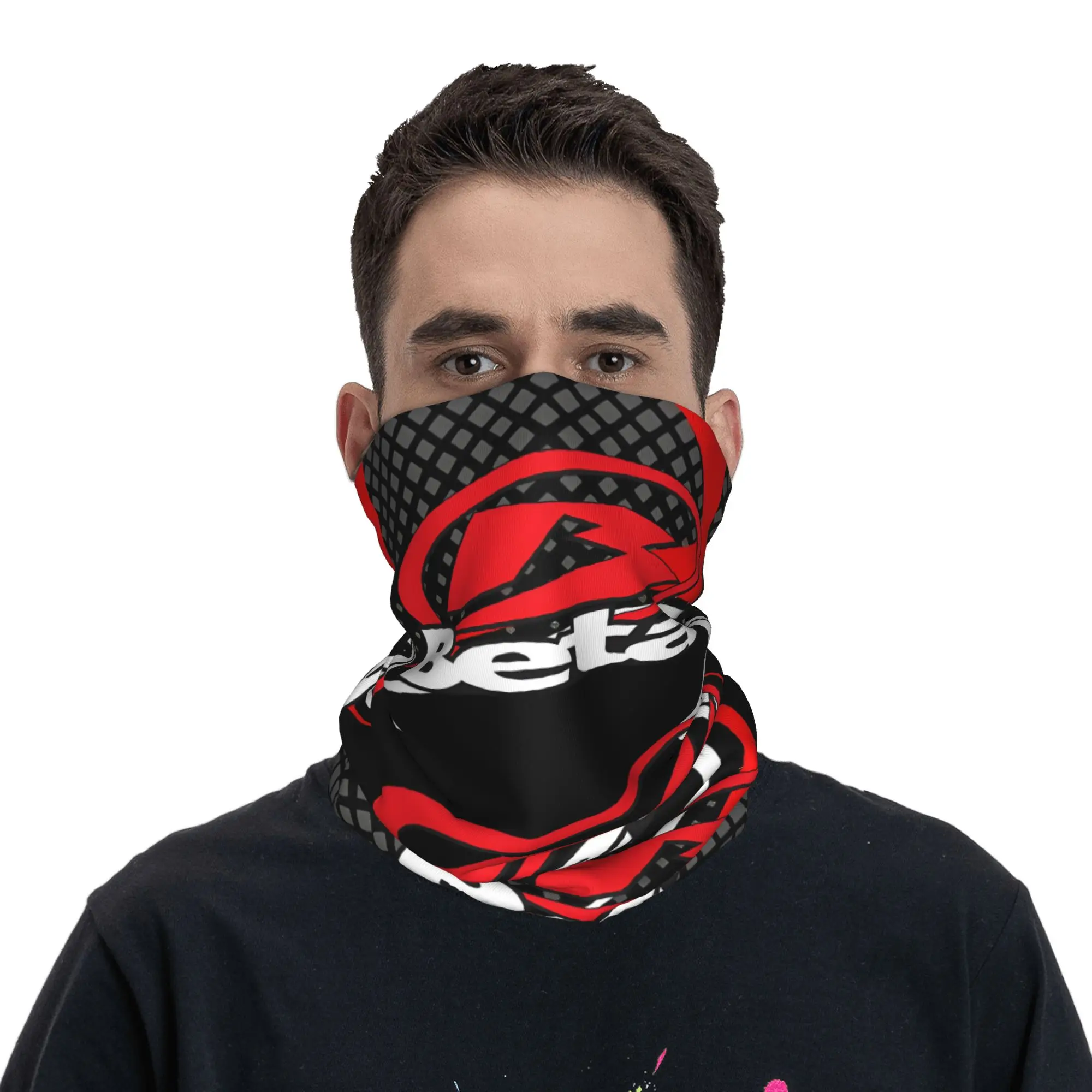 B-Betaed Motor Bandana Winter Neck Warmer Women Windproof Wrap Face Scarf for Hiking Motorsports Automobiles Gaiter Headband