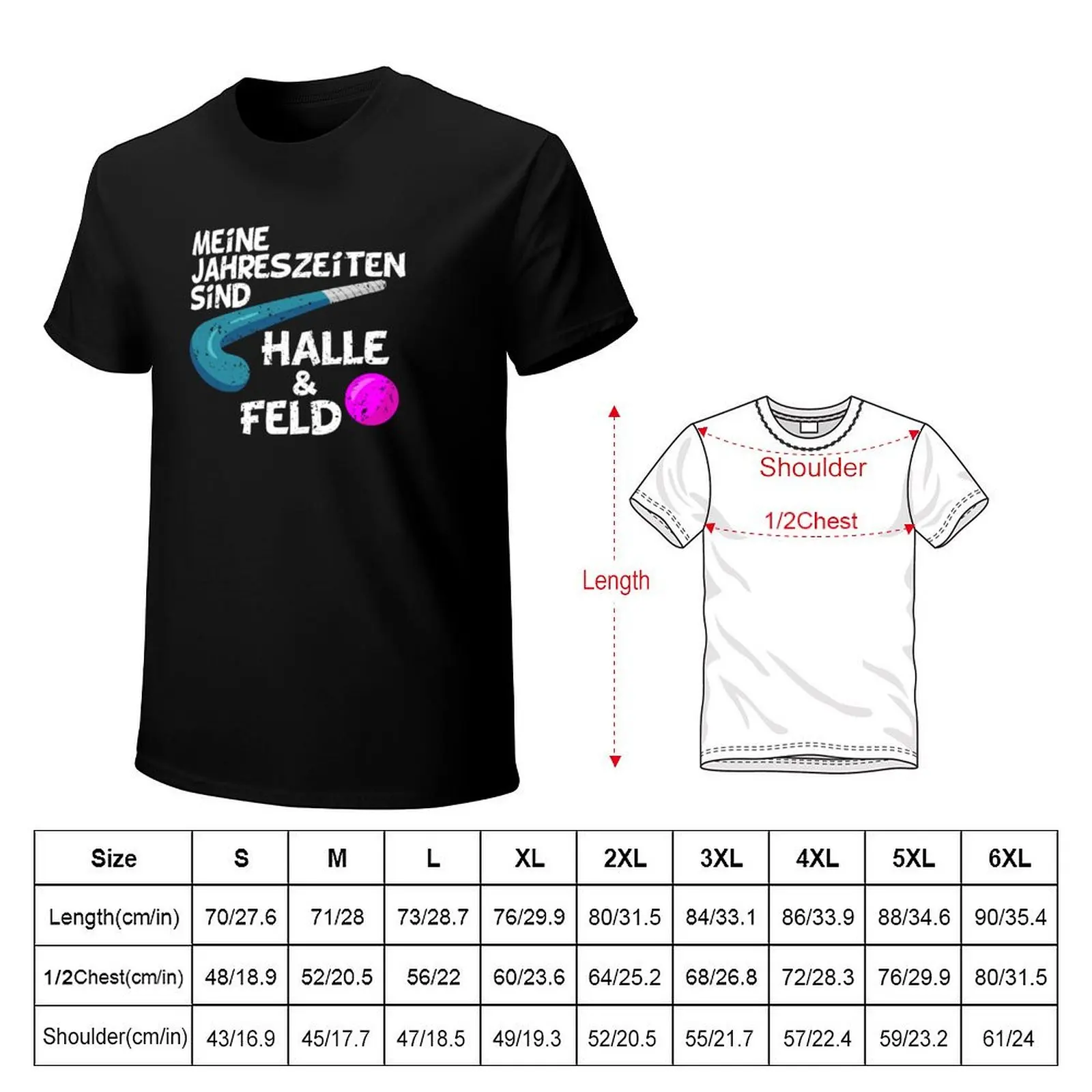 Field Hockey Seasons Field + Indoor T-Shirt man t shirts graphic T-Shirt
