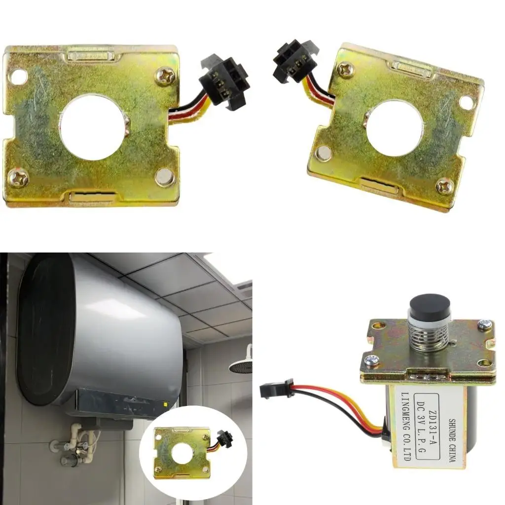 

652F 3V Gas Water Heater Solenoid Valves Electromagnetic Valves for Water Heating