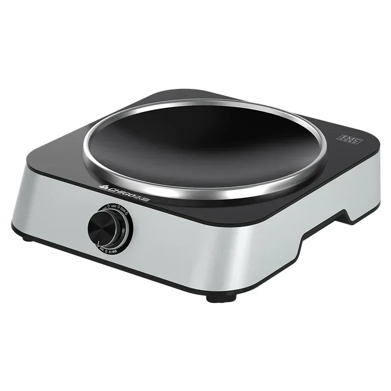 

Chigo 2200W High-power Induction Cooker Household Concave Induction Cooker Multi-functional Intelligent Cooker 220v