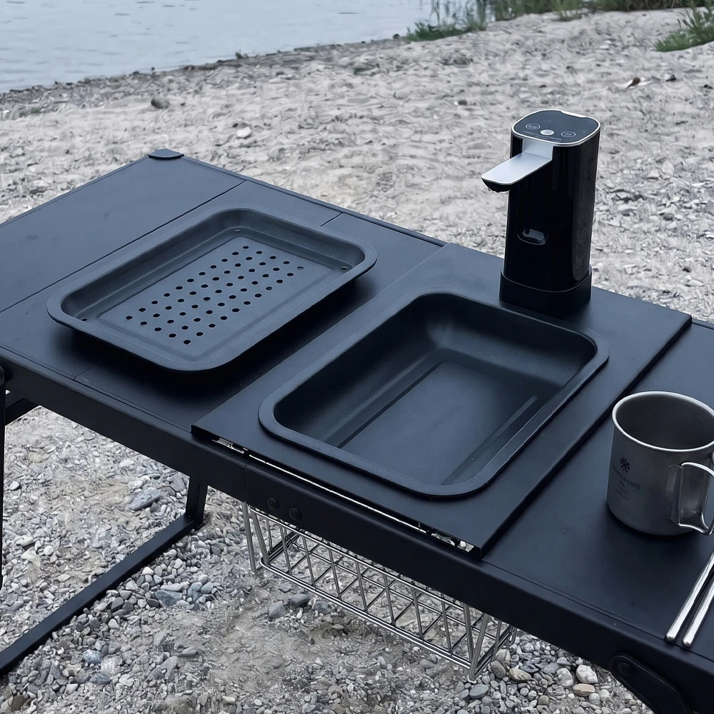 Pandatour Camping IGT Kocher 6500W Hohe Leistung Faltbar Windgeschützt 1-teiliger Tischkocher Grill Picknick Tragbarer Brenner – Detail 22