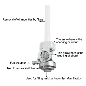Sestava spínače palivového ventilu pro generátory Honda kompatibilní s motory 163CC/196CC/208CC/211CC/212CC/242CC 6 nejlepší prodej Náhradní díly pro generátory Honda - №5