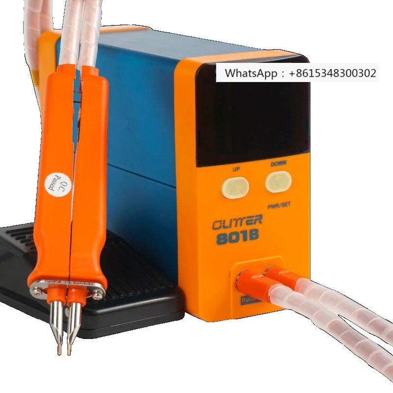 HotSale 1.6KW LED Display Glitter 801B Energy Storage Capacitor Battery Spot Welder Welding Machine For 18650 0.35mm