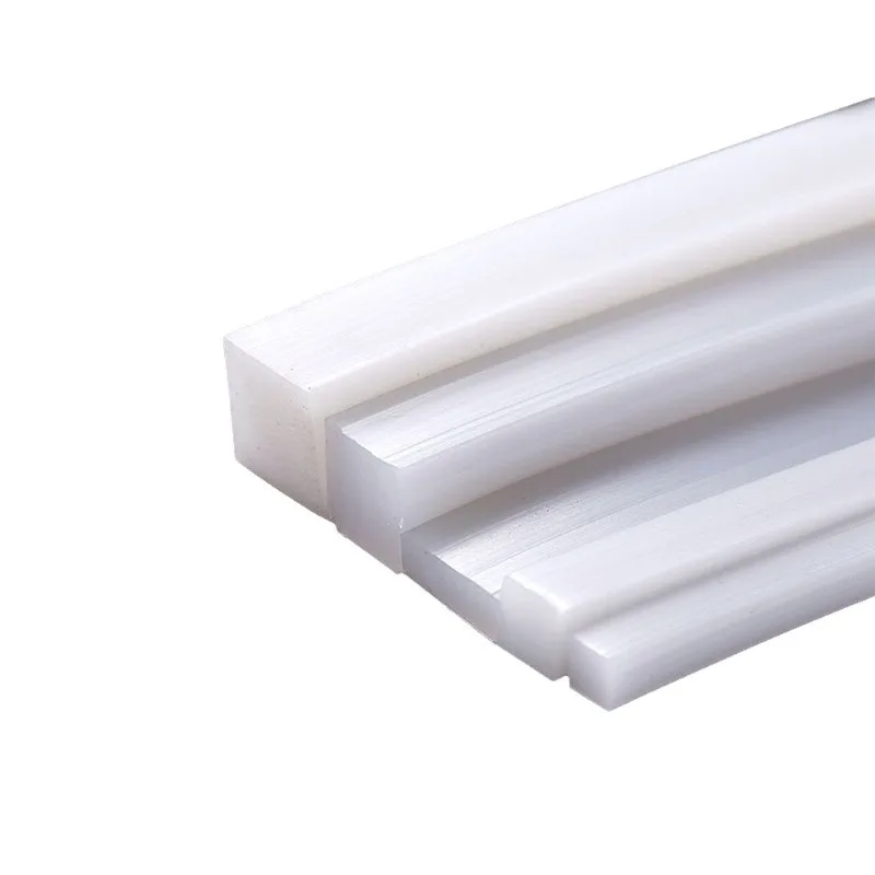 5M Length High Temperature Resistance Silicone Rubber Strip Silica Gel Seal Strip 6*8mm 6*10mm 6*15mm 8*10mm