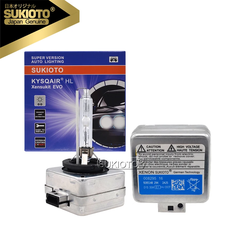 

SUKIOTO Япония 2 шт. D3S D4S D1S D2S 66140 66240 66340 66440 ксеноновые HID лампы оригинальные лампы для автомобильных фар 12 в 35 Вт 4300K 5000K 6000K