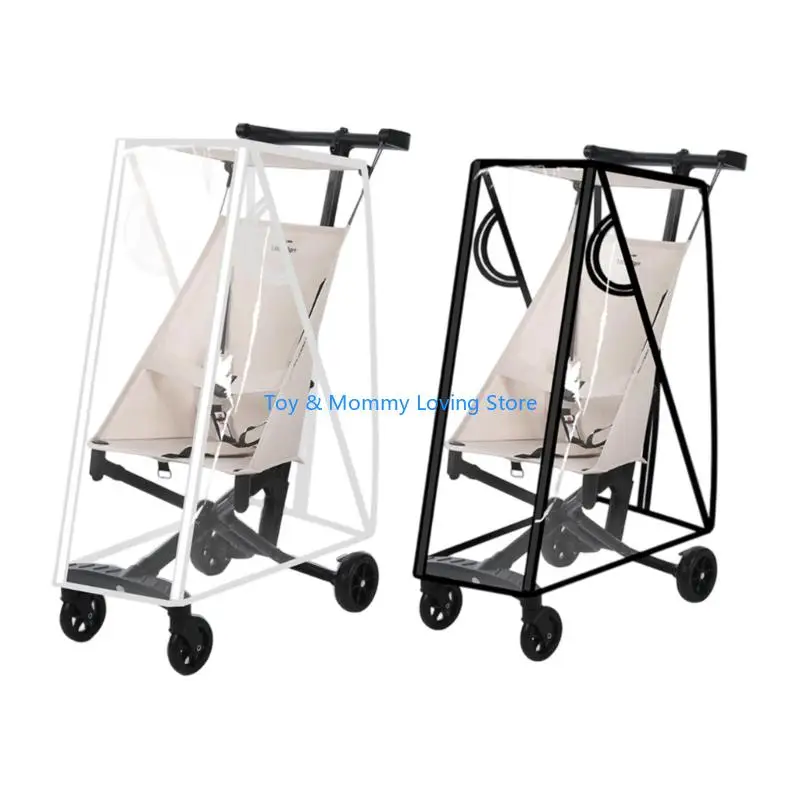 

Y1QF Environment Friendly Baby Pushchair Rain Layer Easy to Install Wind Layer