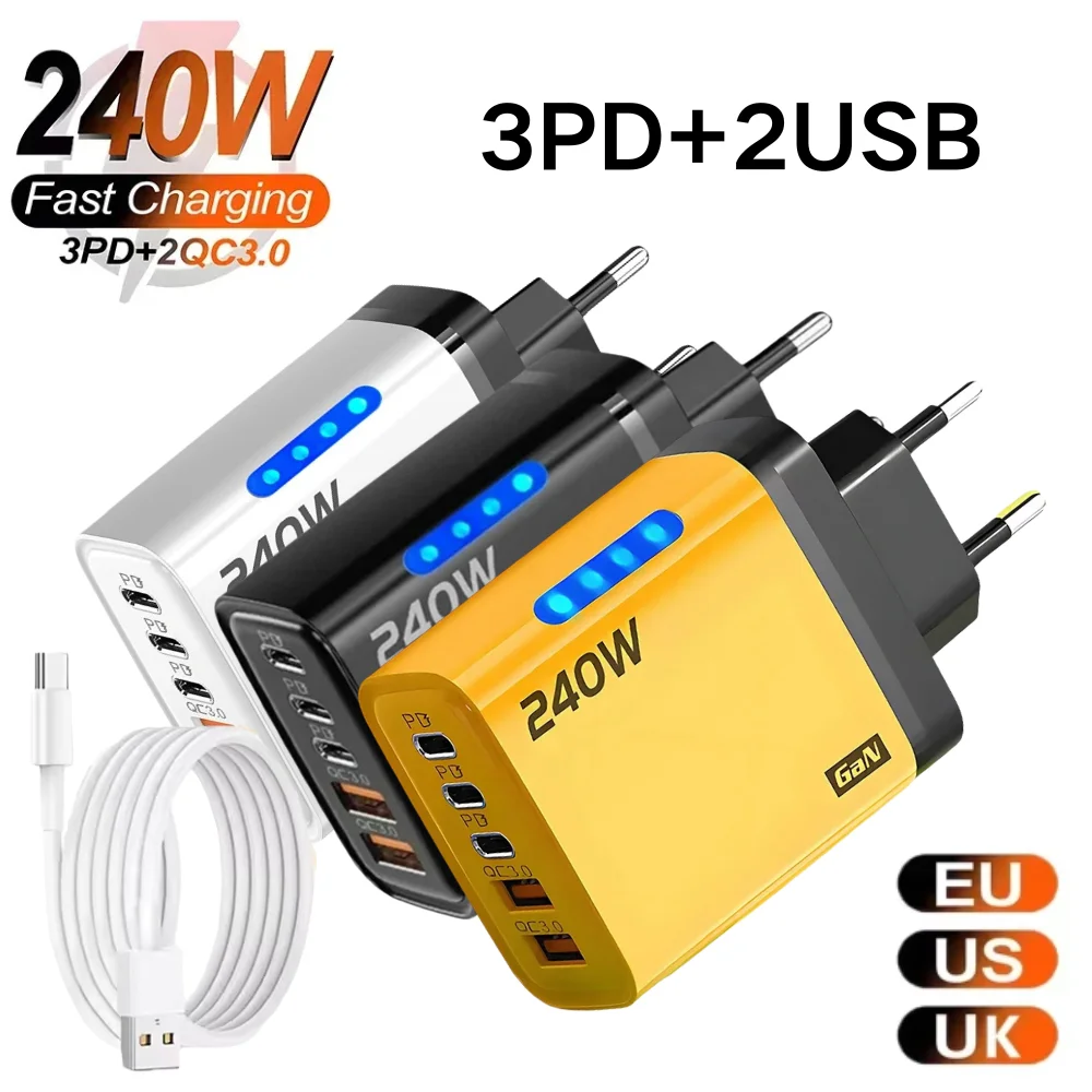 Usb 240W Multi Port…