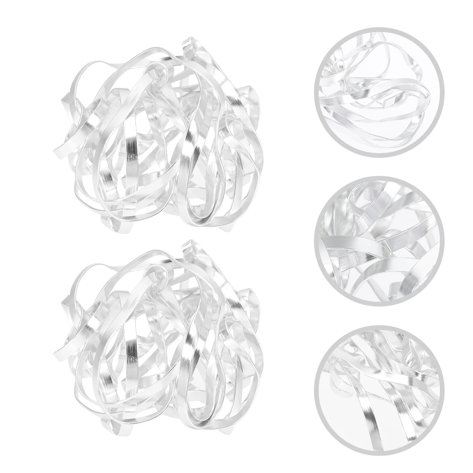 

2 pcs Aluminum Alloy Arrangement Racks Sturdy Floral Fixing Bases Flexible Flower Fixers For Diy Gardening Decor Flower Grids