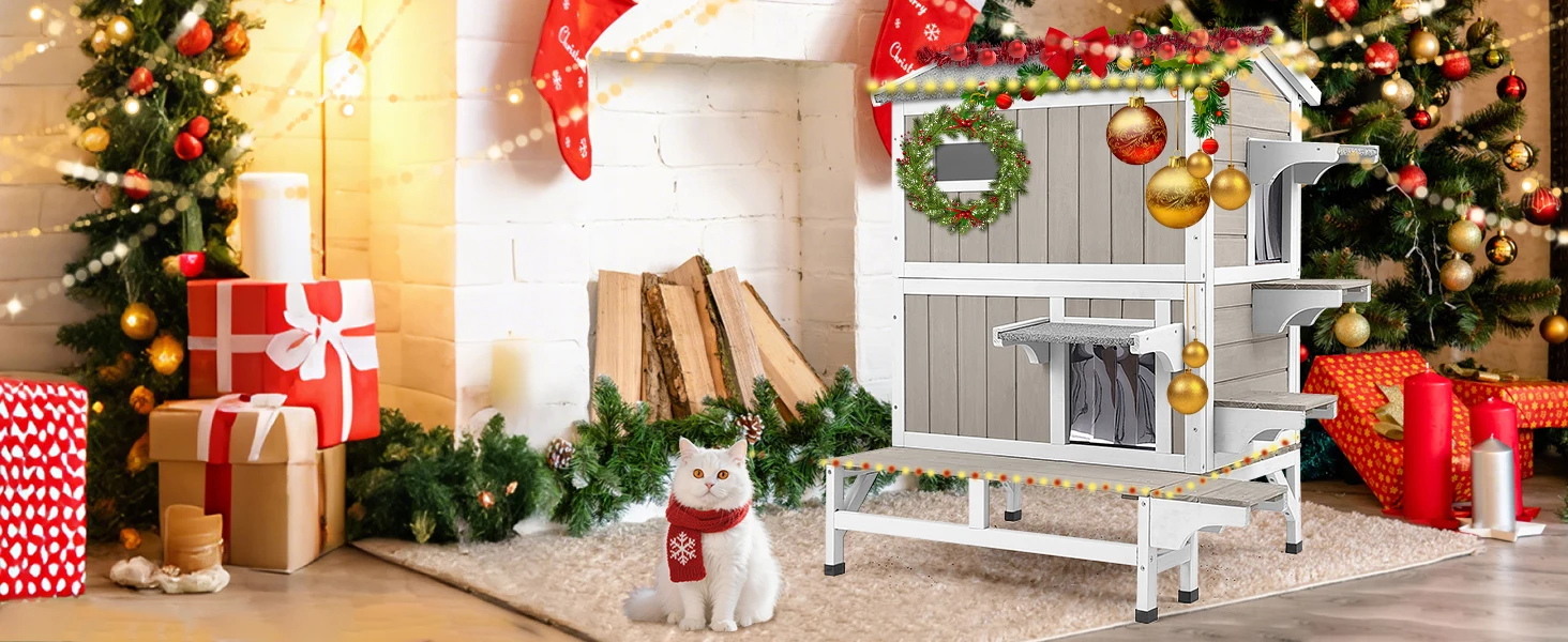 PetsCosset Insulated Cat House