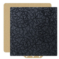 1Pc FLASHFORGE Adventurer 5M Ad5m Pro Textured Surface PEI and Smooth PEO Sheet Build Plate, Flexible Removable Heated Bed