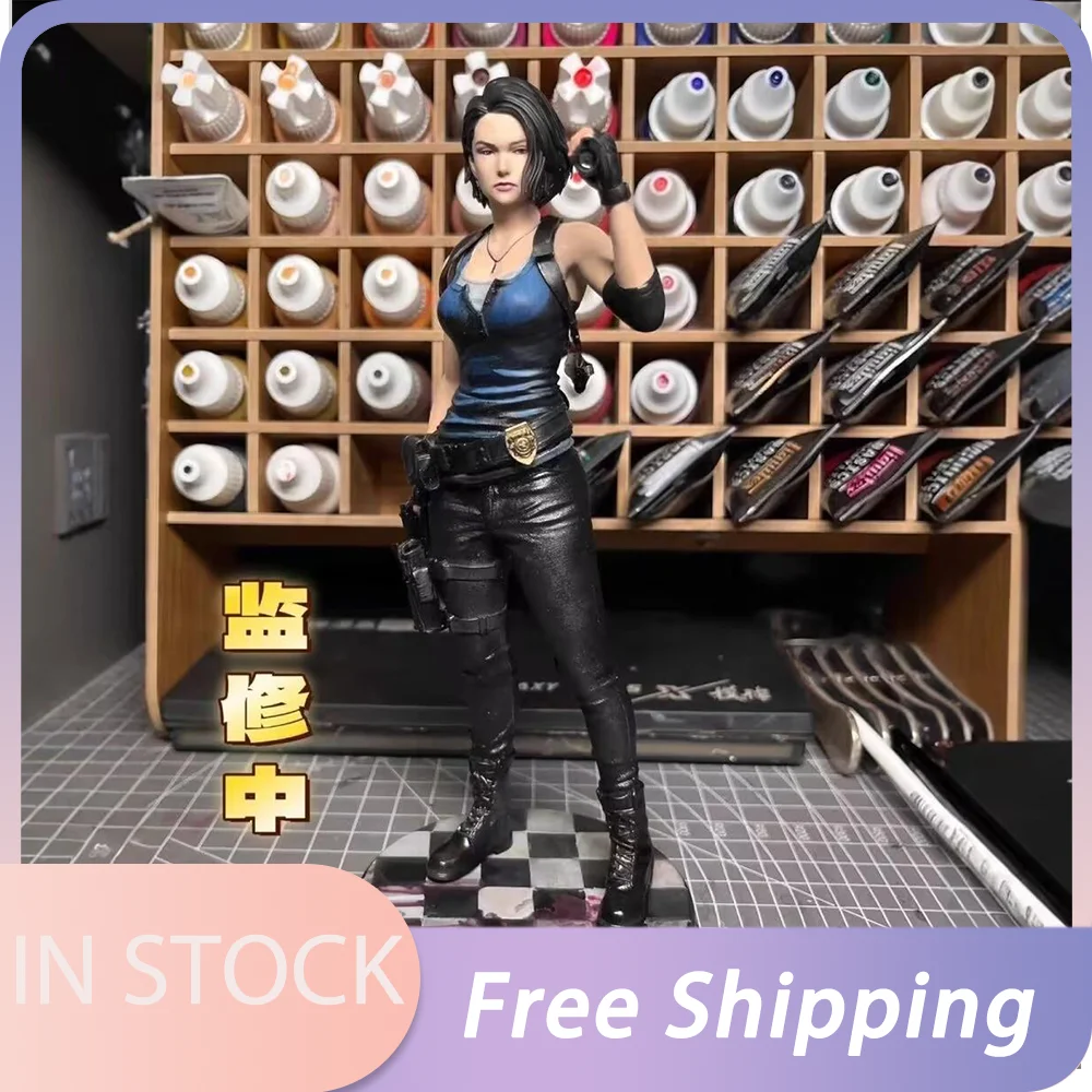 Em Estoque 1/10 Figuras de Ação de Anime Leon Biohazard Jill Valentine Leon Scott Kennedy Coleção de Brinquedos Colecionáveis