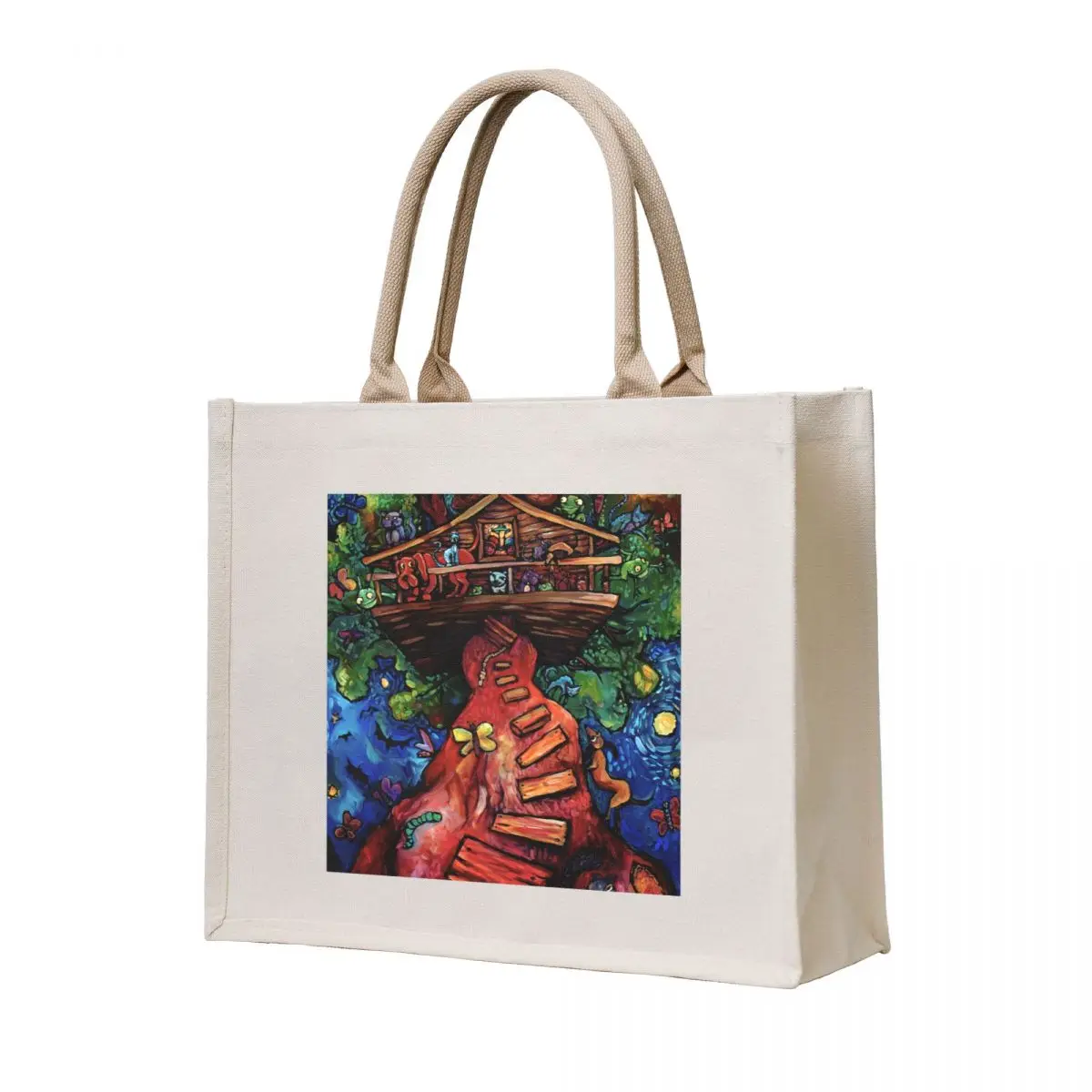 

Treehouse by Chad Elliott Tote Bag cloth bag woman Handbags women shopper bag woman