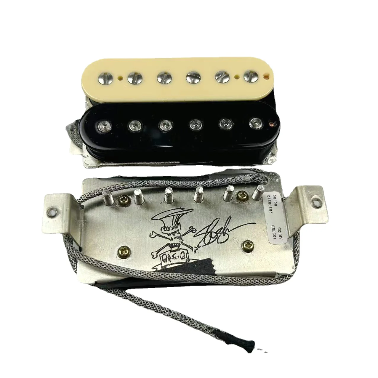 Slash-Pastillas de guitarra Humbucker, APH-2, Alnico II Pro, juego de pastillas de guitarra eléctrica, cebra/negro