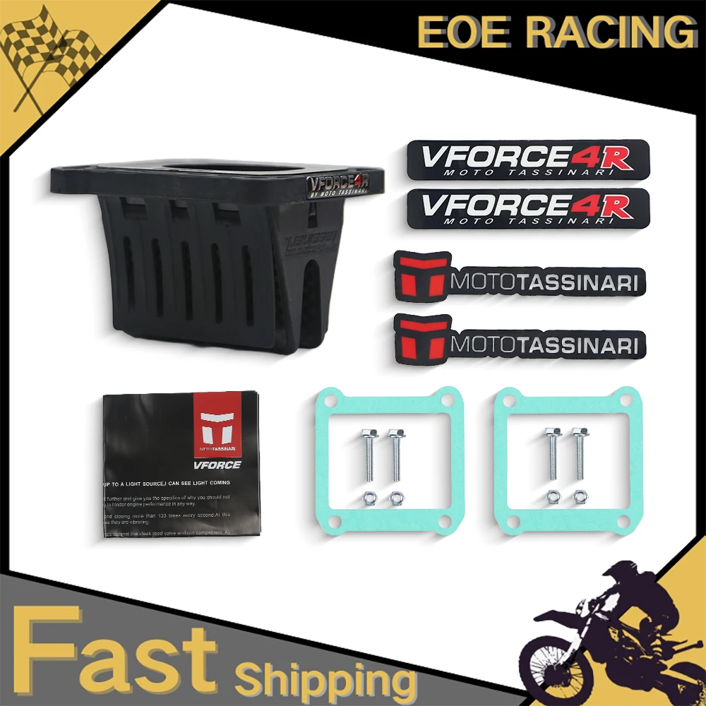 

V4R26 Motorcycle Reed Valve Vforce 4 Carbon Fiber For KTM125 KTM300 300cc Husqvarna TE TC Beta GasGas Enduro MX