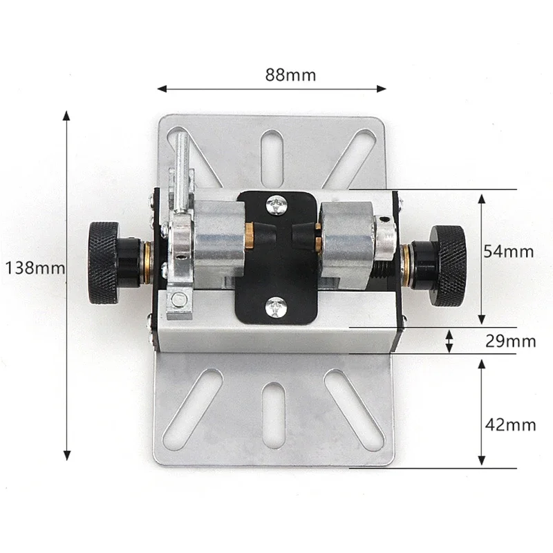 Sedile per perforazione multifunzionale in giada Perline a sfera in cera d\'api Foro per perle Base per trapano Supporto per sfera Supporto per