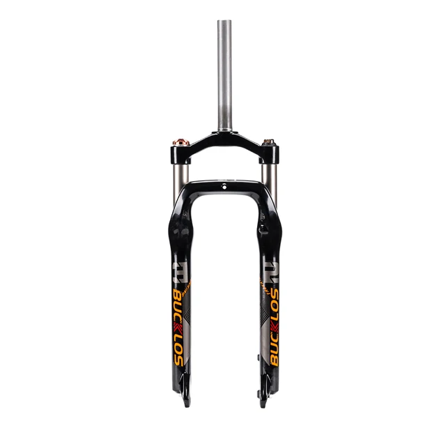 BUCKLOS 26 inch aluminum alloy mountain bike bicycle fat fork oil spring suspension shock absorber