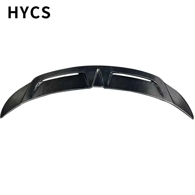 Auto Exterior Accessories car spoiler Real Dry Carbon Fiber Automobile Tail Wing For Tesla Model 3 Y