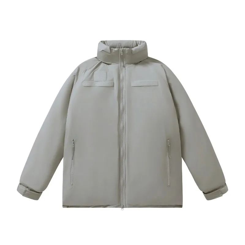 Chaqueta de Invierno Táctica Impermeable con Capucha, Gris Militar, Modelo 2026, para Hombre, de la Marca US Army ECWCS Gen3 Nivel 7 para Clima Extremo