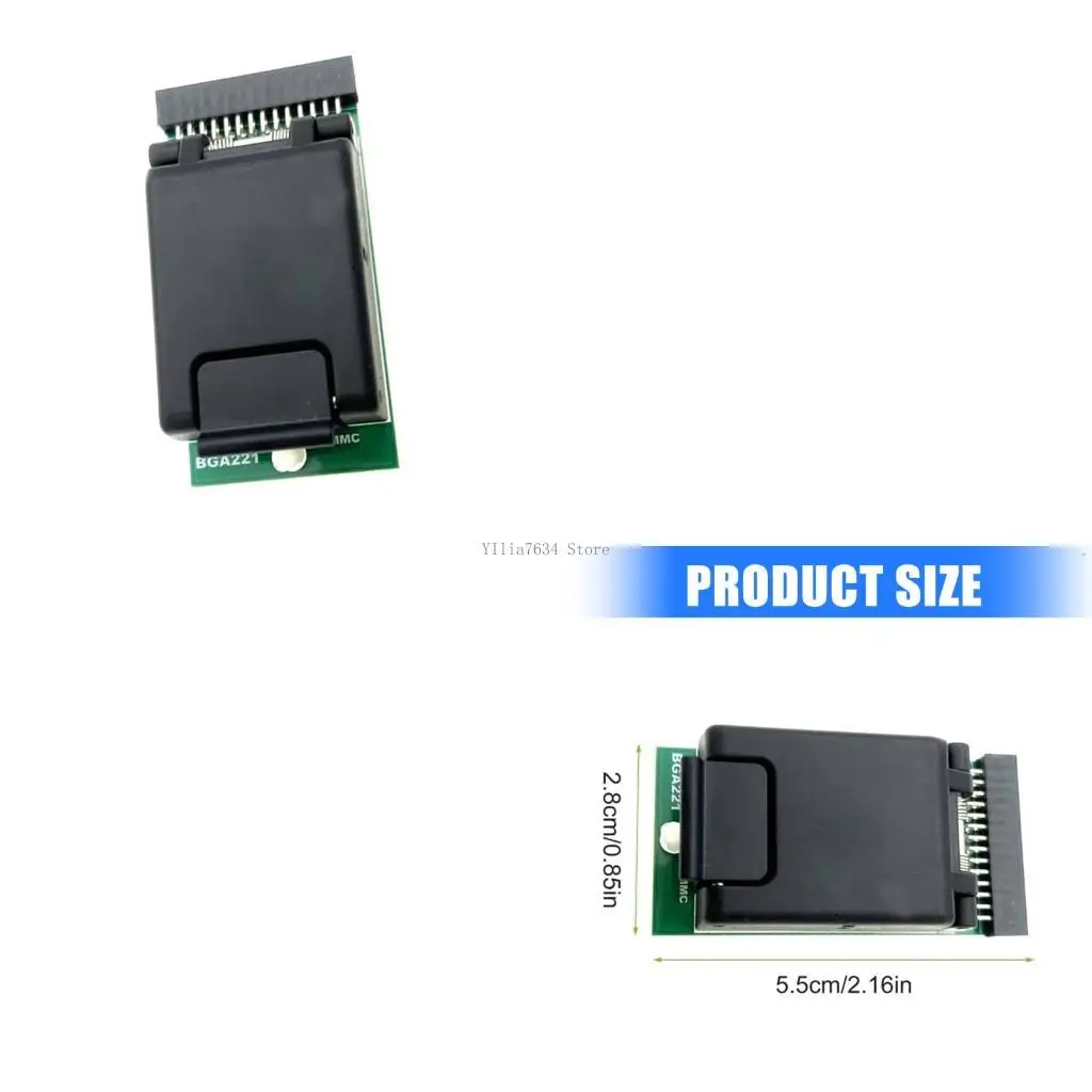 Высокая проводимость EMMC BGA -адаптеры STEP BGA100 BGA153 BGA169 BGA162 BGA221 BGA Варианты для операций программирования Высокая проводимость EMMC BGA -адаптеры STEP BGA100 BGA153 BGA169 BGA162 BGA221 BGA Варианты для операций программирования