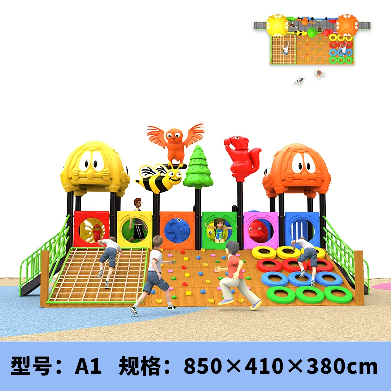 موضوع مخصص نوعية جيدة للأطفال معدات ملعب داخلي خارجي لعب منزل الأطفال ملاهي