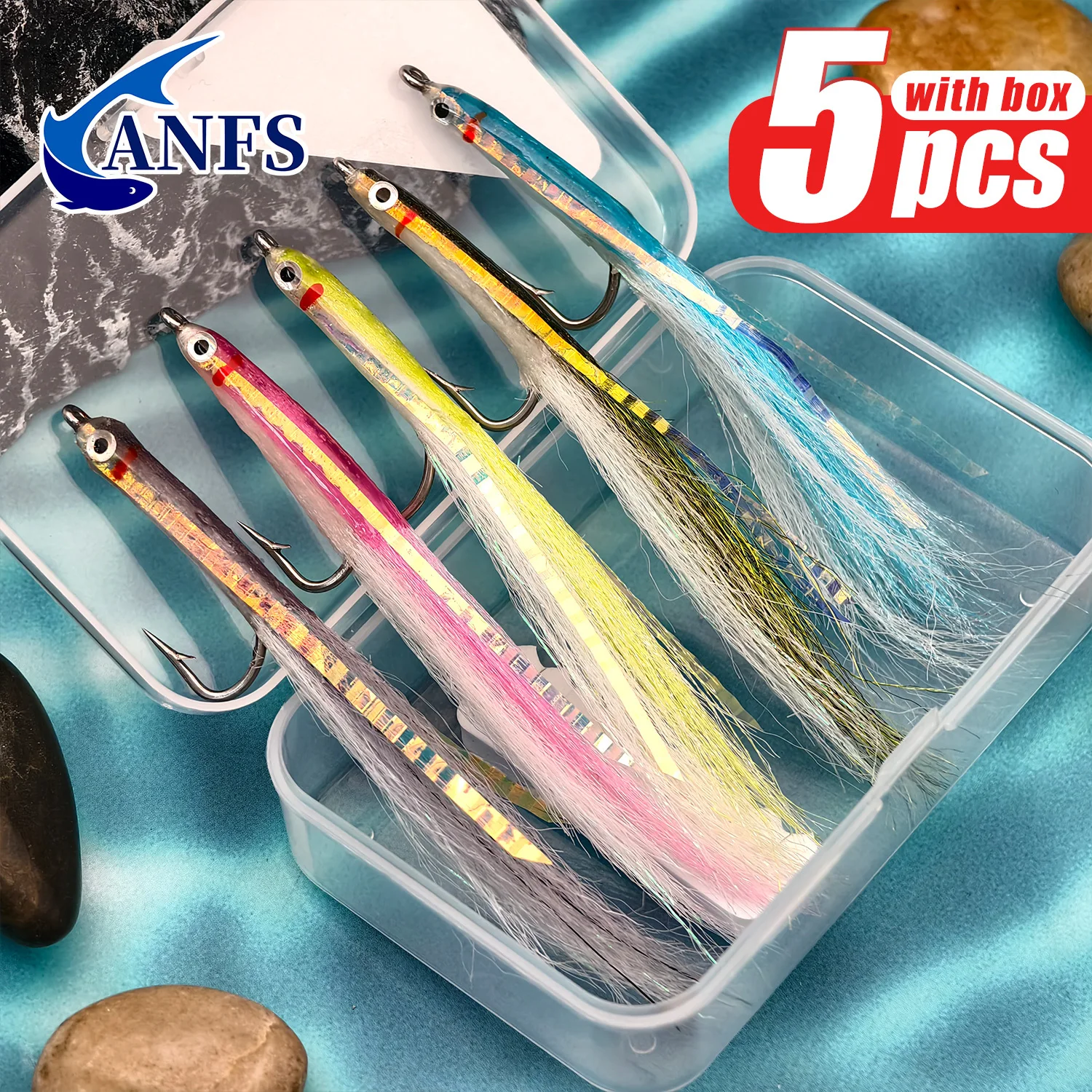 Anfs 5Pcs Freshwate…