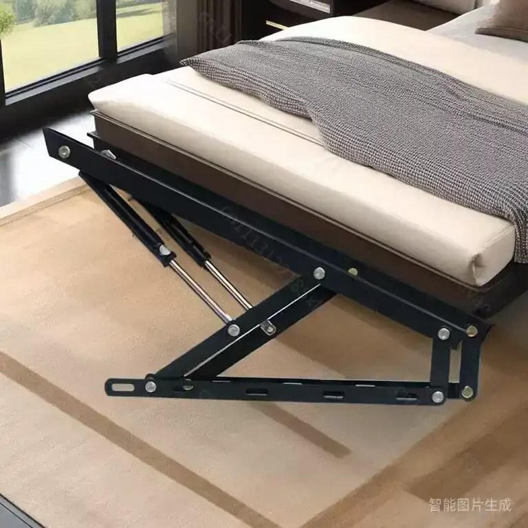 Tatami Bed Box Gas Spring Hydraulic Rod, Furniture Pneumatic Support Lifter, Bed Storage Mechanism Hinge Accessory