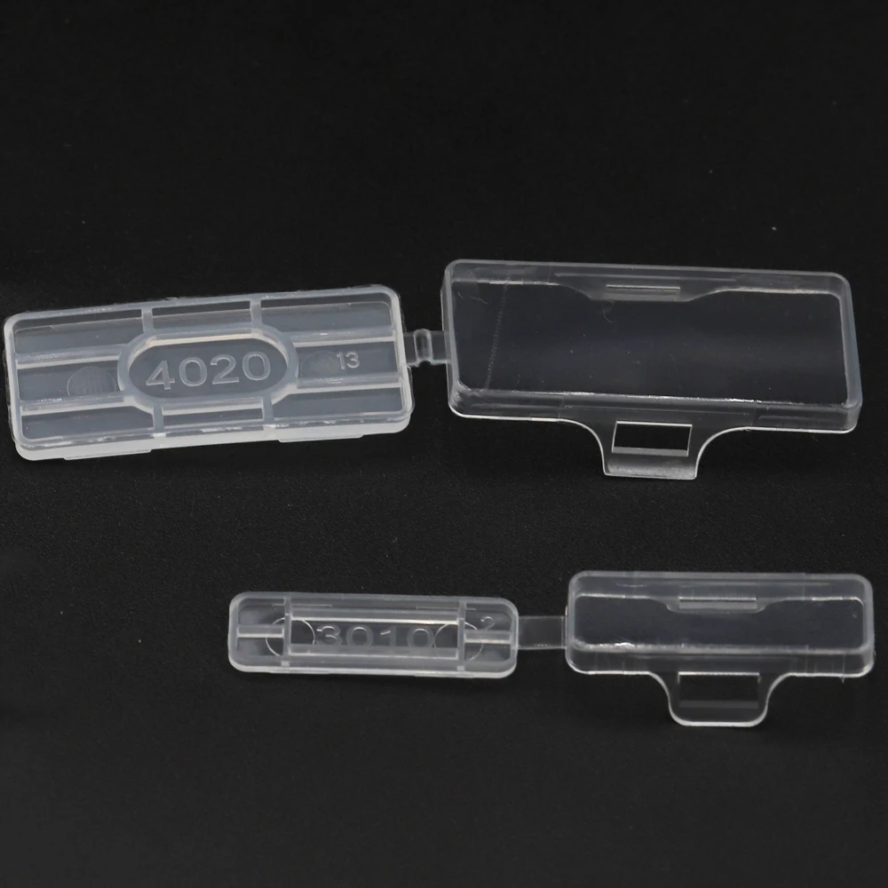 3010 3020 4010 4020 Plastic Transparent Clear Waterproof Wire Sign Cable Tie Marker Labeled Display Identification Tag Box