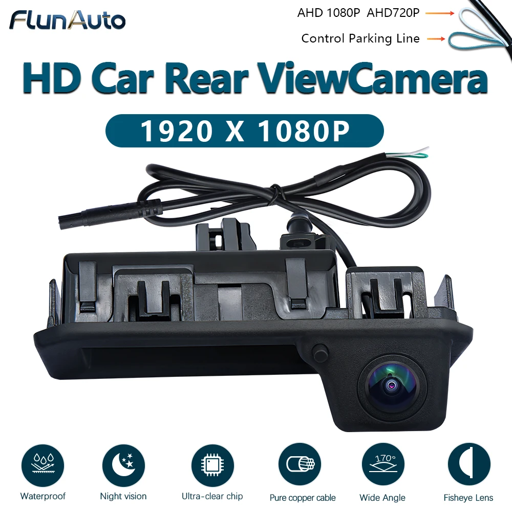 AHD1080PVehicle Water Spray Rear View Camera For Audi Q2 Q2L Q3 A5 A5L A6 A6L VW Polo Passat EOS Porsche Cayenne Skoda Kodia17
