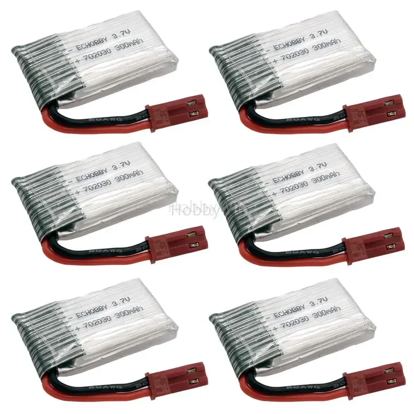 1S 3.7V 300Mah 25C Lipolymer Batterij Jst Plug Voor Mini Rc Vliegtuig Helicopter Racing Fpv Quadcopter drone