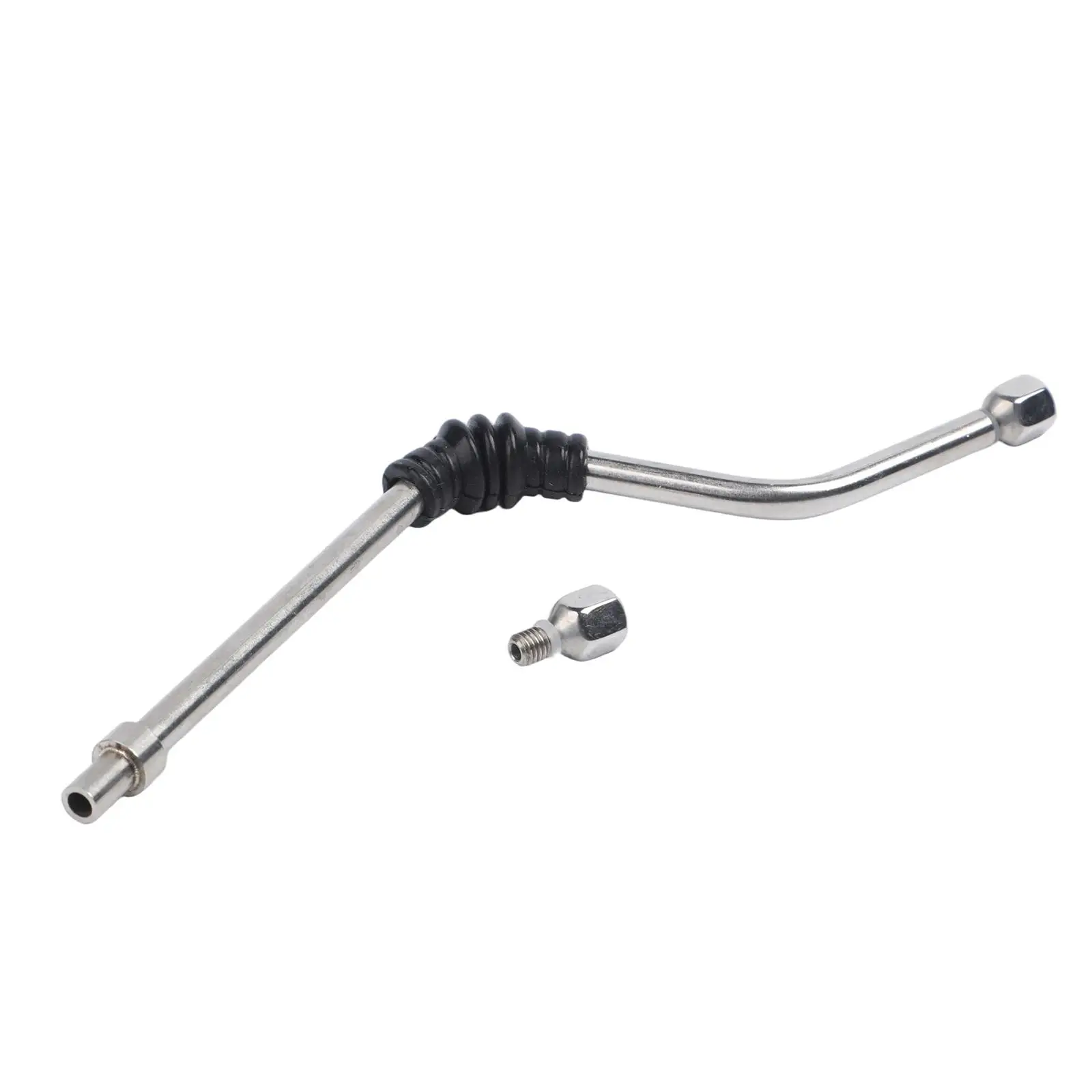 Steam Wand Upgrade for Gaggia For Viva Coffee Machines with 6mm Diameter and Rubber Elbow for Enhanced Milk Frothing