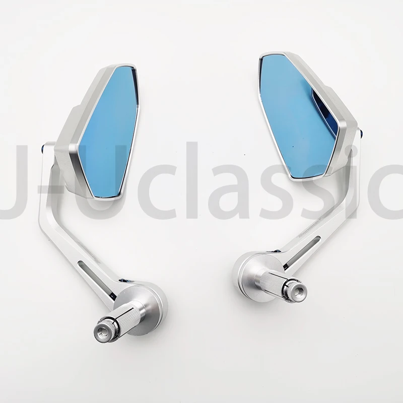 Suitable For Yamaha XMAX300 NMAX NVX155 Universal Scooter Bar End Handlebar Mirror Modified CNC Shuriken Handlebar Mirror