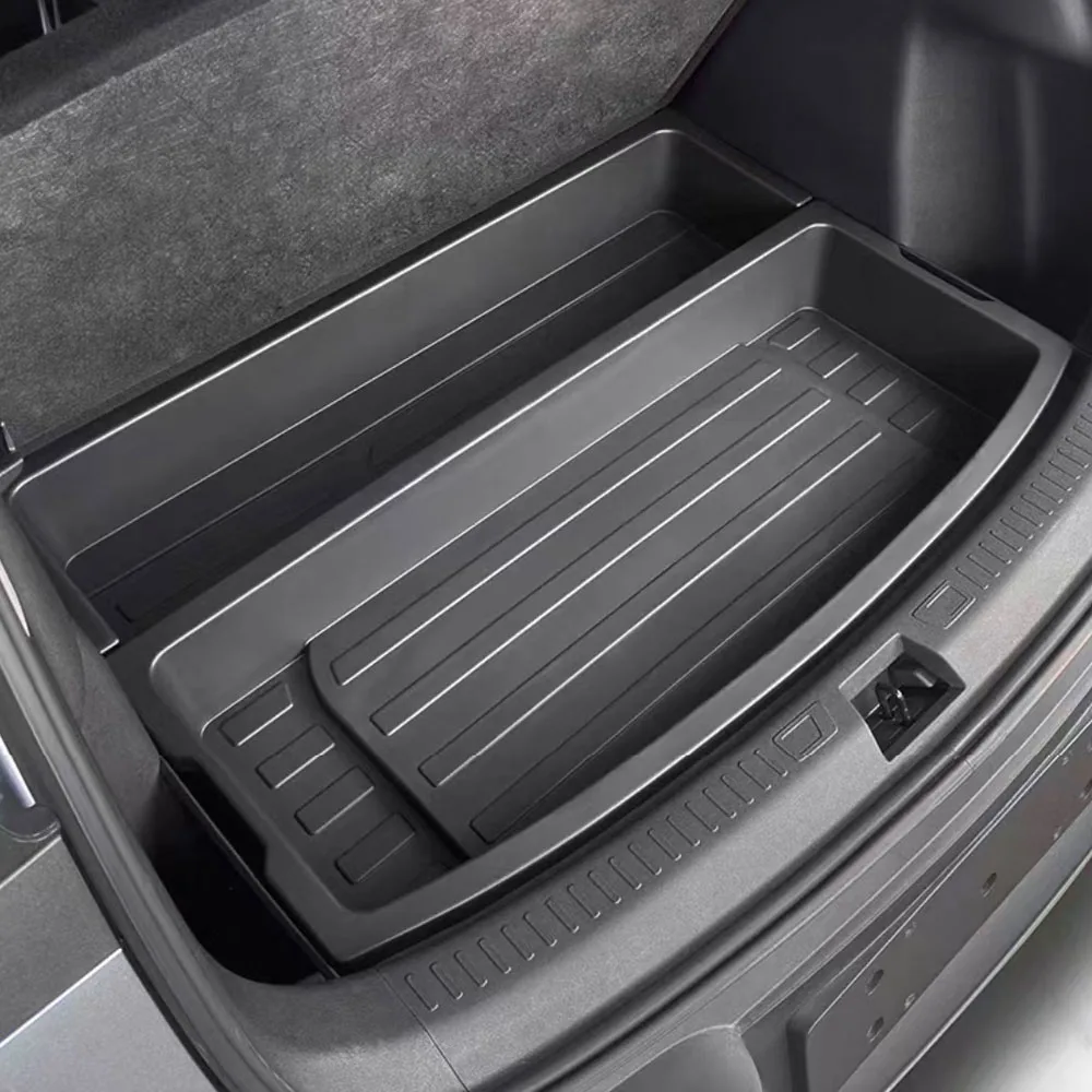 Fit For BYD Yuan UP yuan pro 2023 2024 2025 Trunk Lower Storage Box Multifunctional In Car Storage Box Hidden Storage Box
