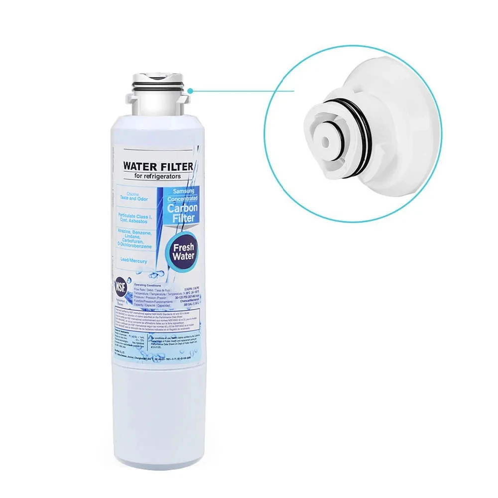 Refrigerator Water Filter Replacement for Samsung DA29-00020B RF28HFEDBSR RF261BEAESR RF263BEAESR RF263BEAESG RF28JBEDBSG WF294